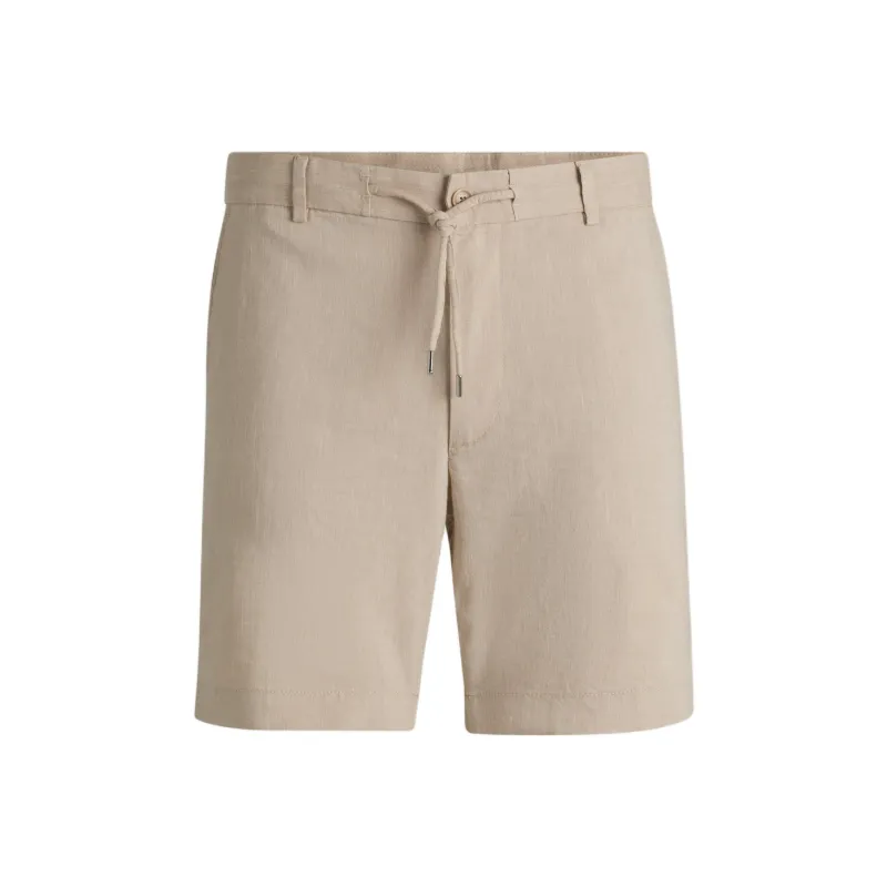 HUGO BOSS Drawstring Chino Shorts-0
