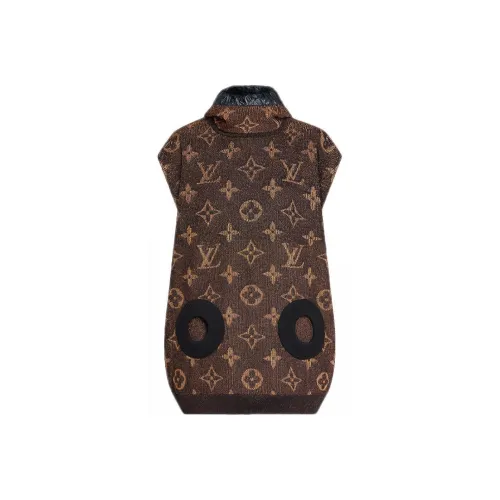 Burberry Monogram Fleece Jacquard Hooded Top