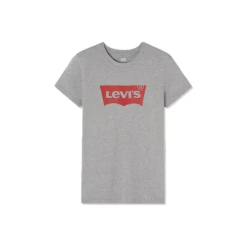 Levis T-Shirts Women's Gray