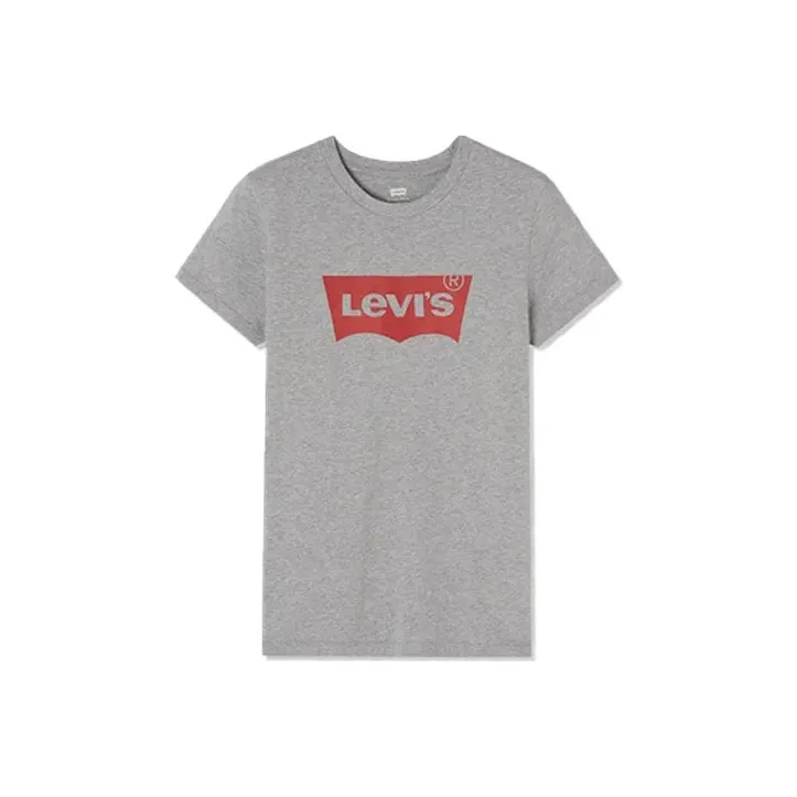 Levis T-Shirts Women's Gray-0