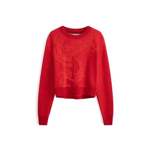 CALVIN KLEIN Sweater Women's Sunset Red
