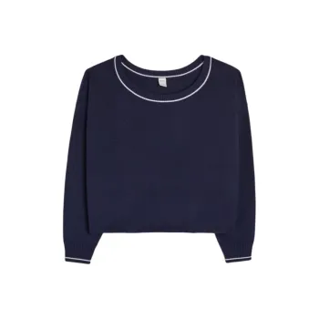 Hollister Sweater Women's Marine Blue