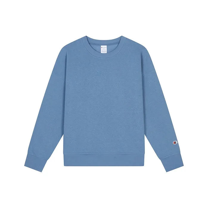 Champion FW24 Core Powerblend Sweatshirt US Version Women's-8