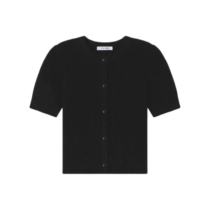 FRAME Short sleeve Cardigan-0