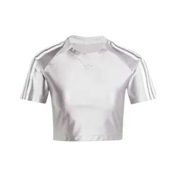 Adidas Originals ADICOLOR Raglan Sleeve T Shirt Women's Silver