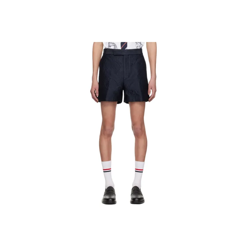 THOM BROWNE Jacquard Chino Short-0
