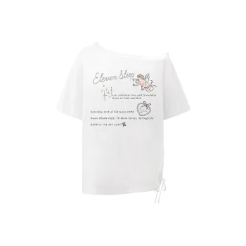 ELEVEN SLEEP T Shirt Women's White