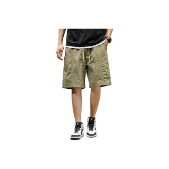 Tonlion Casual Shorts Men's Light Army Green