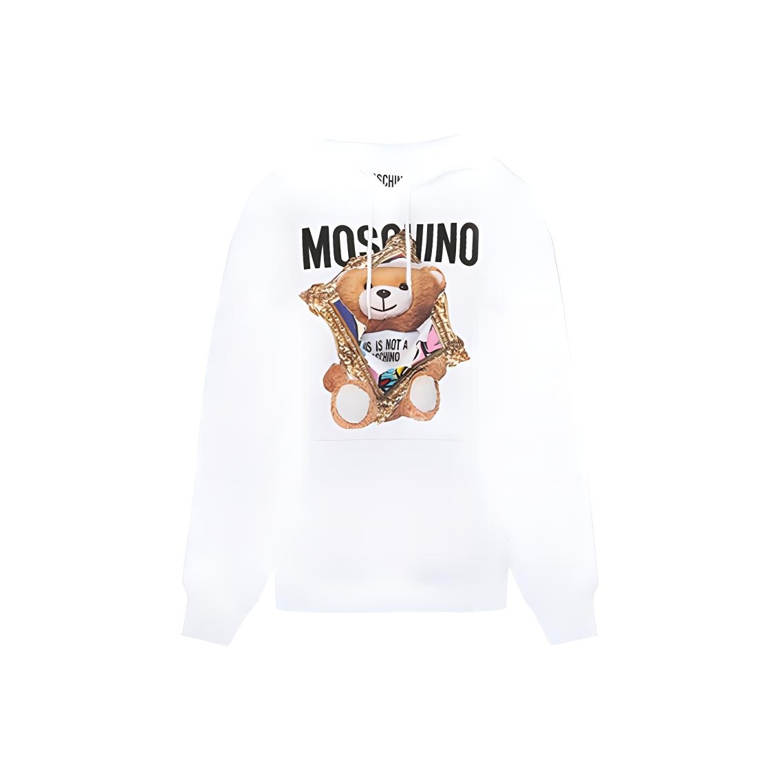 MOSCHINO Sweatshirts Women's White - POIZON