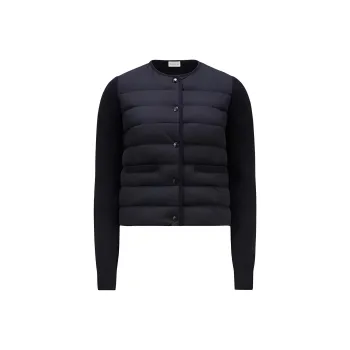 Moncler Padded Zip Up Cardigan