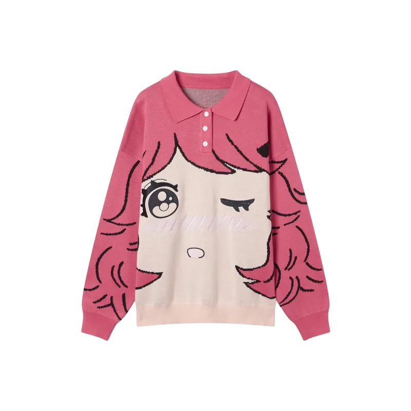 SEENFAAN Loose Fit Knitwear Women's-2