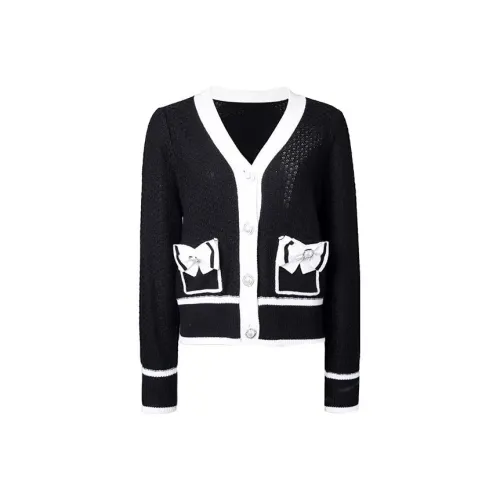 LOFT SHINE FW22 Slim Fit Knitwear Women's Black
