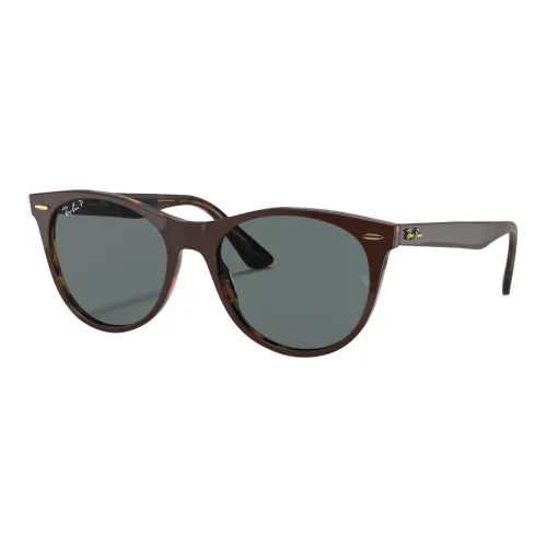 RayBan Acetate Cat Eye Sunglasses Unisex Brown