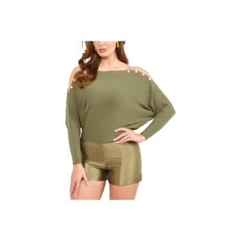 GUESS T Shirts Women's Green