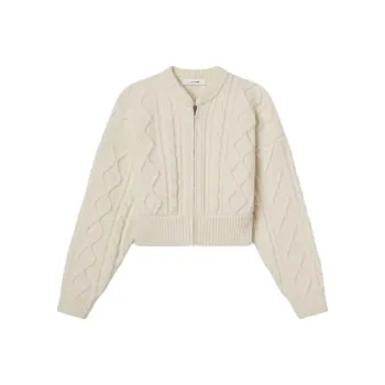 FRAME Cable knit Cardigan