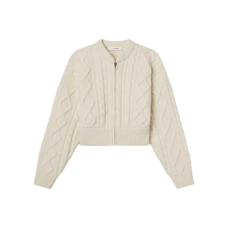 FRAME Cable knit Cardigan-0
