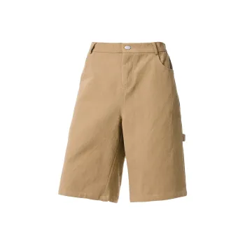 HOKLV Casual Shorts Unisex Khaki