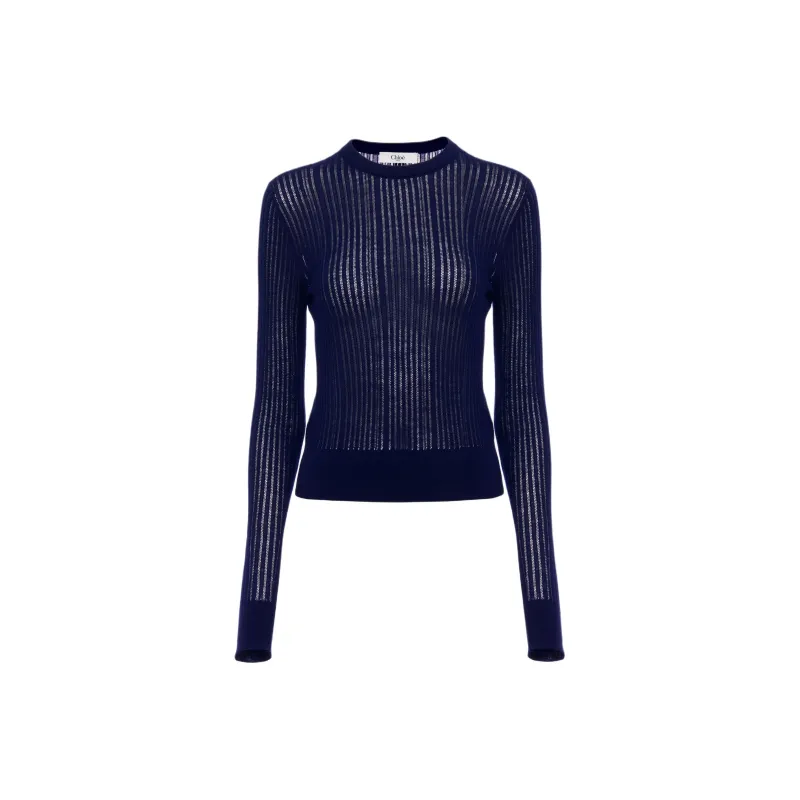 Chloé Fitted Knit Cardigan-0