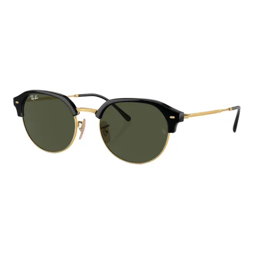 RayBan Injection Browline Sunglasses Unisex Gold