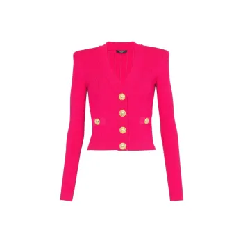 BALMAIN SS22 Knitwear Women's Pink