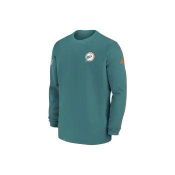 Nike Miami Dolphins Logo Coach Men's Nike Nfl Long-Sleeve Top