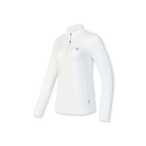 FILA T Shirts Women's Jade White