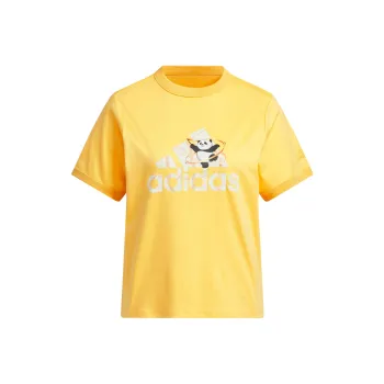Adidas T Shirt Women's Bright Yellow