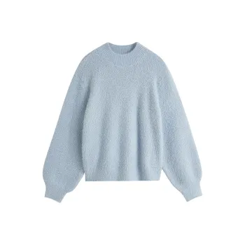 Inman Sweaters Women's Colorful Blue