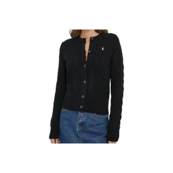 Polo Ralph Lauren Polo Pony embroidered Cable knit Cardigan