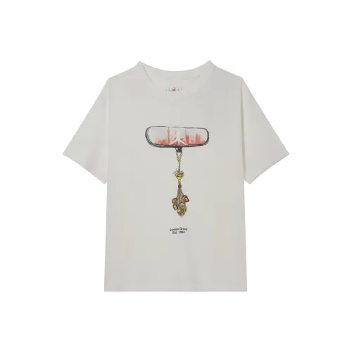 JORDAN T Shirts Women's White