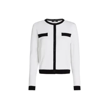 KARL LAGERFELD / Karl Lagerfeld Jeans Contrasting trim Cardigan