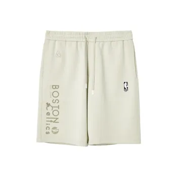 JACK JONES· x NBA Boston Celtics Team Spring Summer Casual Shorts Men's C63 Khaki