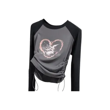Cypress House T Shirt Women's Dark Gray & Black