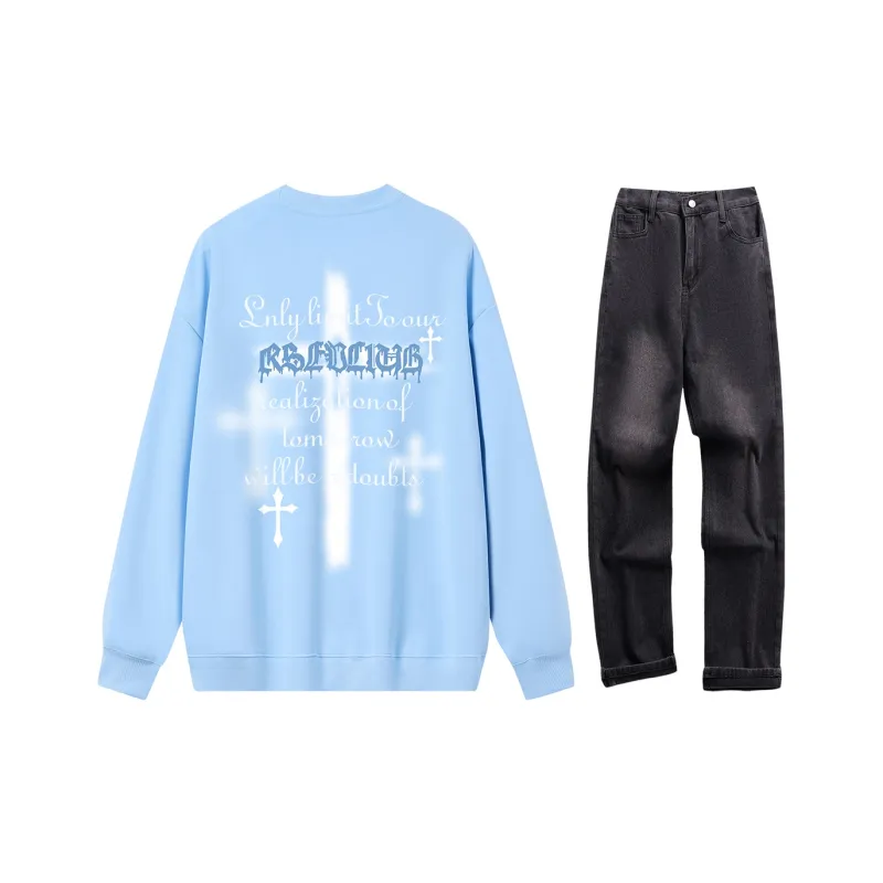VniVerseVClub Sweatshirt Set Unisex-26