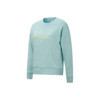 PUMA Vogue Sweatshirts Women's Sky Blue