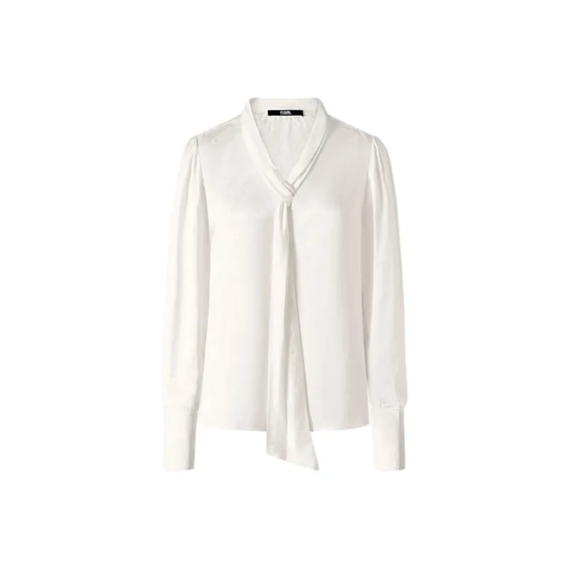 KARL LAGERFELD FW23 Shirt Women's White-0