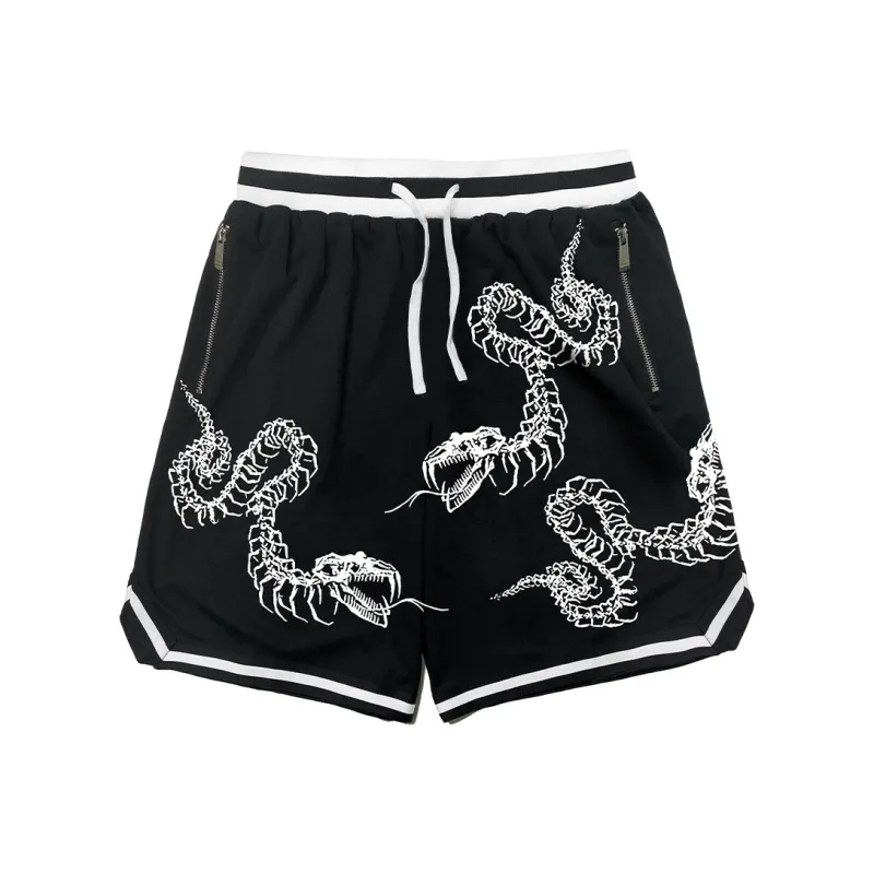 MIRACLE KILL SS25 Casual Shorts Unisex Black-0