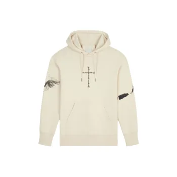 Givenchy Oversized Printed Hoodie 'Clay'
