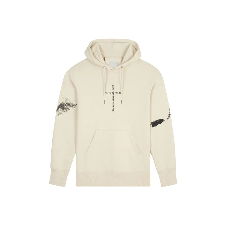 Givenchy Oversized Printed Hoodie 'Clay'-0