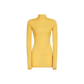 MARNI Ribbed Turtlneck Fitted Jumper