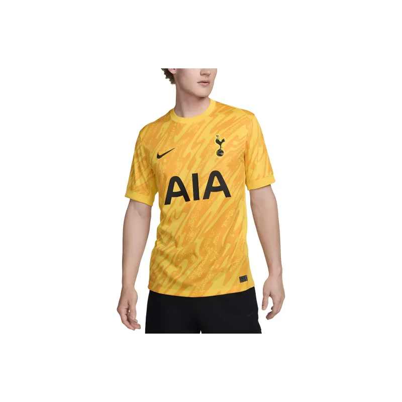 Nike Tottenham Hotspur 2024/25 Stadium Goalkeeper Men's Nike Dri FIT Soccer Short Sleeve Replica Jersey-0