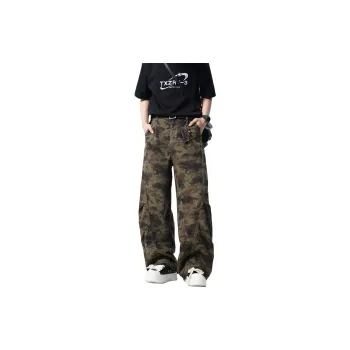 XAFB Jeans Unisex Camouflage