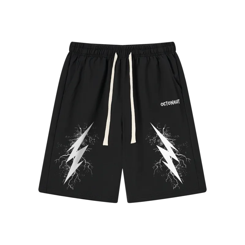 Small Columns Under The Sea Casual Shorts Unisex-0