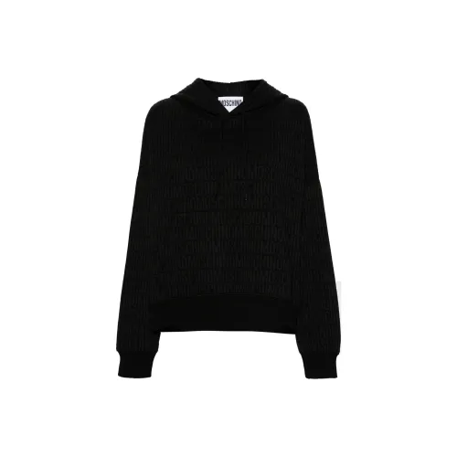 MOSCHINO Monogrammed Drawstring Hoodie