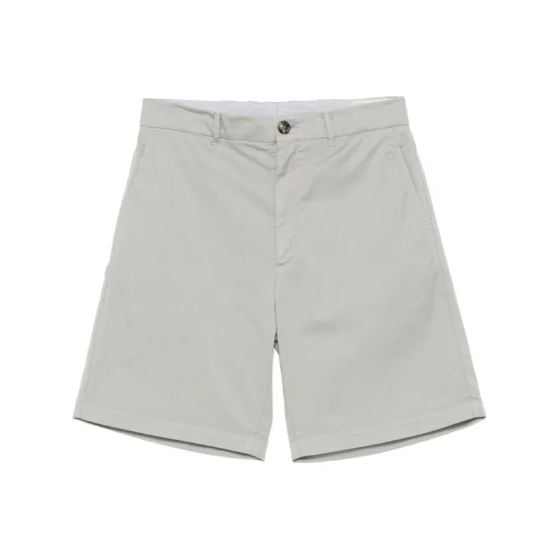 Brunello Cucinelli Mid Rise Bermuda Shorts-0