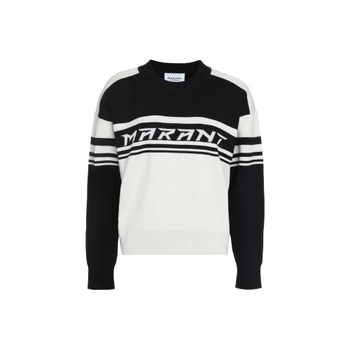 ISABEL MARANT Callie Logo Intarsia Crewneck Jumper