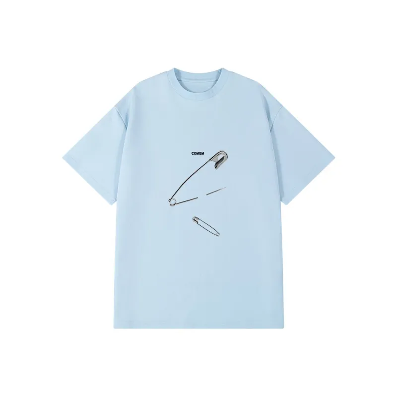COMGM Drop Shoulder Sleeve T Shirt Unisex-17