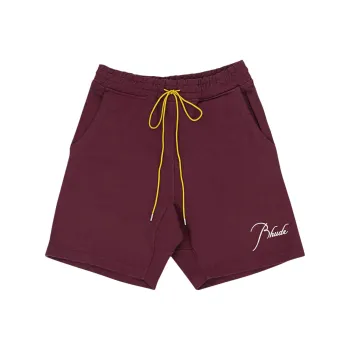 RHUDE Signature Logo Terry Short