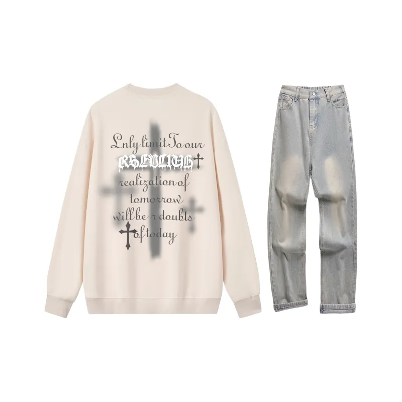 VniVerseVClub Sweatshirt Set Unisex-22