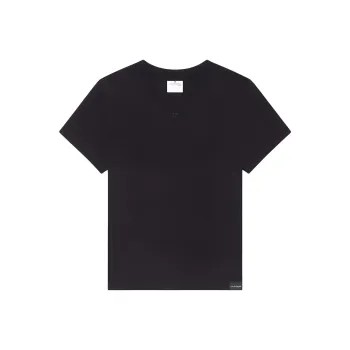 COURREGES Ac Straight Dry T-Shirt 'Stonewashed Grey'